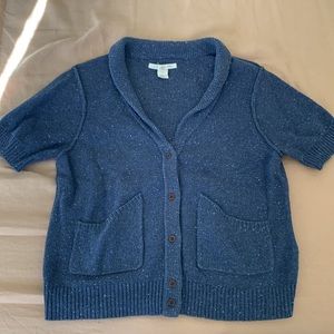 Levi's Knit Short Sleeve Cardigan Size M